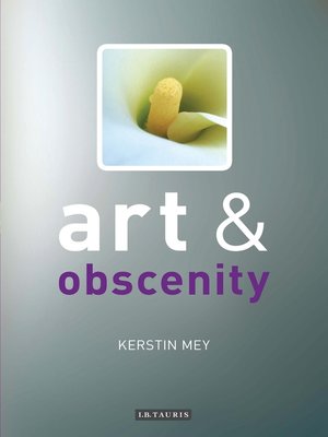 cover image of Art and Obscenity